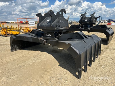 CWS HX40-RPGMOM 72 in Q/C Mat Pinza para excavadora