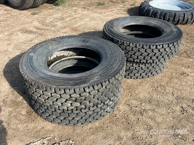 Quantity of (4) Michelin 11R22.5 Tyres