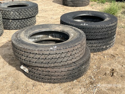 Quantity of (4) Michelin 11R24.5 Tires (Unused)