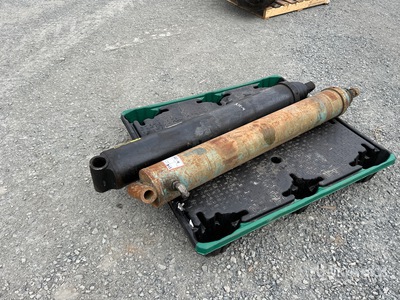 Quantity of (2) 25 ton Truck Hoists