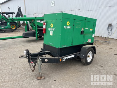2016 Multiquip DCA-25SSIU4F 20 kW Mobile Generator Set (Inoperable)