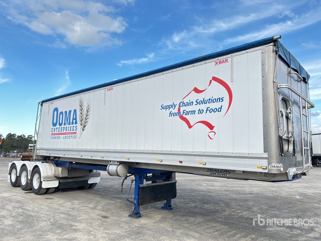 2018 Graham Lusty 8.8 m Tri/A B-Double Lead Sliding Tipping Trailer ...