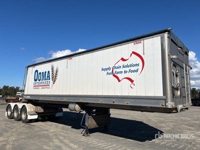 2018 Graham Lusty 8.8 m Tri/A B-Double Lead Sliding End Dump Trailer