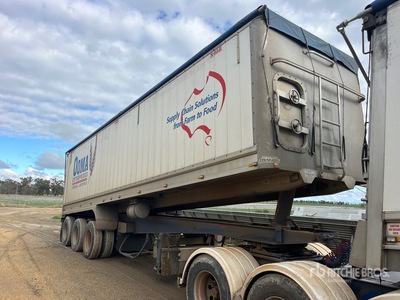 2018 Graham Lusty 10.5 m Tri/A Tipping Trailer