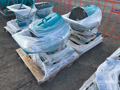 Quantity of (2) Fanquip 600 mm Electric Fan