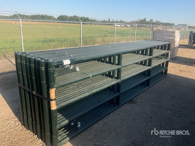 Quantity of (16) 2024 BYT MRG160 15 ft 6 in x 4 ft Heavy Duty Magnum Ranch 2-3/8 Tubing Livestock Gate (Unused)