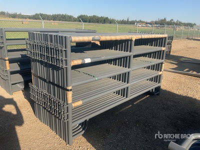 Quantity of (18) 2025 BYT MSP96 9 ft 6 in Magnum Ranch 2-3/8 Tubing Livestock Panel (Unused)