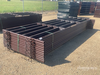 2025 BYT HDALYPNL16 QTY(12) 16Ft Alley 2" tubing Panel para ganado (Unused)