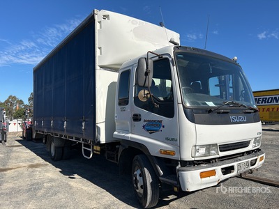 1999 Isuzu FRR500 Curtain Side Truck