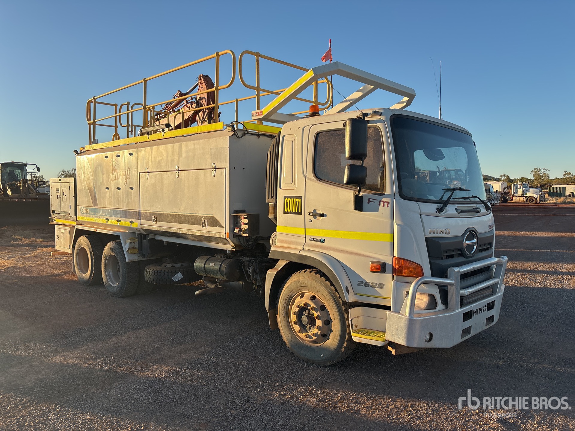 2018 Hino FMSER 6x4 Fuel and Lube Truck