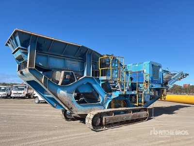 2009 Terex 428TP Tracked Impact Crusher Plant