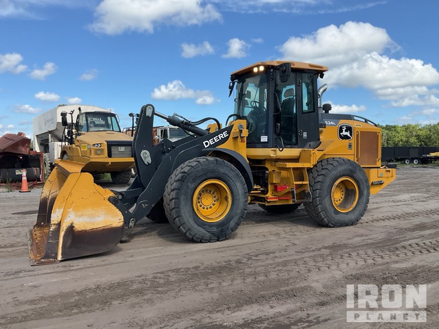 CARGADOR FRONTAL 2019 JOHN DEERE 524L