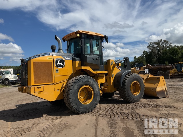 CARGADOR FRONTAL 2019 JOHN DEERE 524L