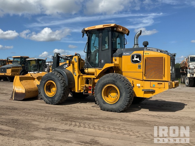 CARGADOR FRONTAL 2019 JOHN DEERE 524L