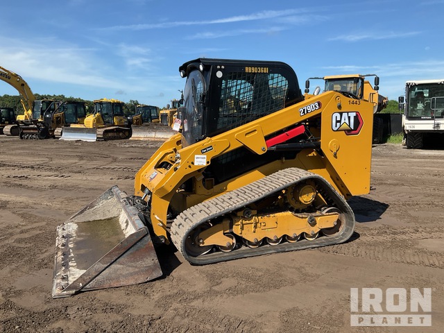 MINI CARGADOR SOBRE ORUGAS 2021 CATERPILLAR 279D3