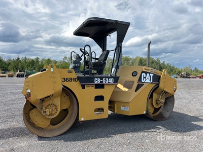2004 Cat CB-534D Double Drum Roller