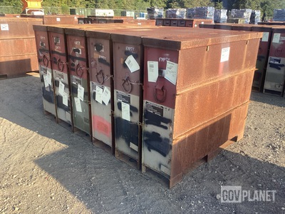 (6) JMC CNU-332A/E 30mm Ammunition Storage Containers