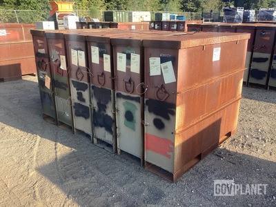 (6) JMC CNU-332A/E 30mm Ammunition Storage Containers