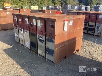 (6) JMC CNU-332A/E 30mm Ammunition Storage Containers