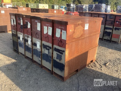 (6) JMC CNU-332A/E 30mm Ammunition Storage Containers