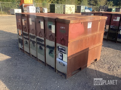 (6) JMC CNU-332/E 30mm Ammunition Storage Containers