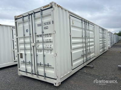 2024 40 ft High Cube Multi-Door Contenedor de almacenamiento
