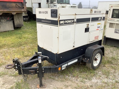 2016 Multiquip DCA25SSIU4F 20 kW Mobile Stand-By Generator Set