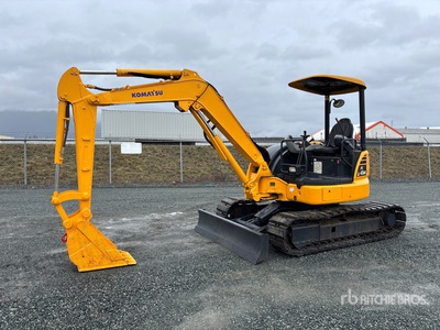2017 Komatsu PC45MR-5 Mini Excavator