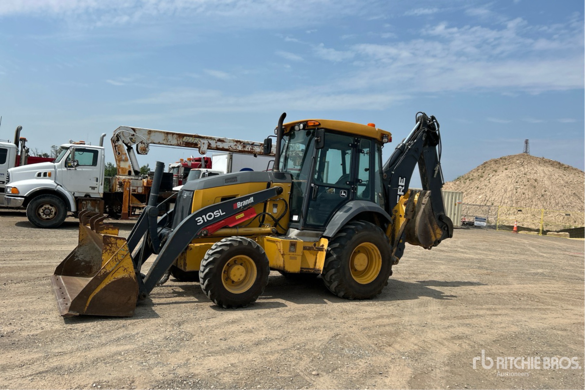 2014 John Deere 310SL Graaflaadmachine
