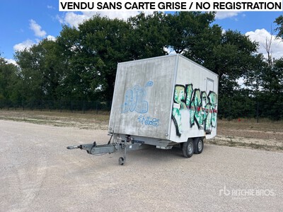 2008 ECIM 200A T/A Bungalow De Chantier 2 Essieux Roadwork Cabin Mobile Office