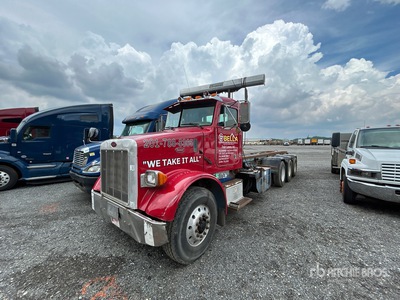2002 Peterbilt 357 8x6 Roll-Off Truck (Inoperable)