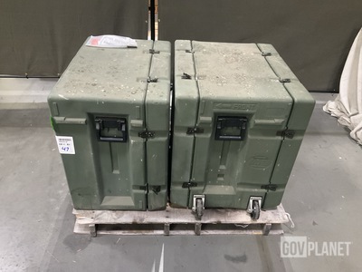 (2) Hardigg Field Desks