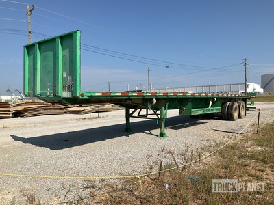 2016 Clarktrail CFBT2015 48 ft T/A Flatbed Trailer