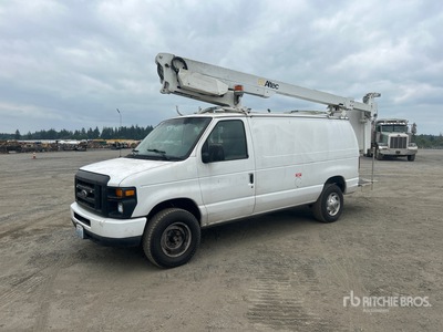 Altec AT200AV 30.9 ft on 2012 Ford E-350 Econoline 4x2 Van Mounted Aerial Lift (Inoperable)
