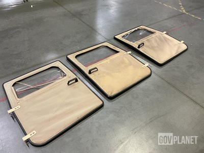 (9) Assorted HMMWV Humvee Doors
