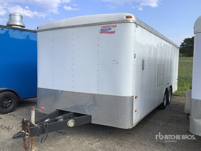 2012 American Hauler 20 ft T/A Gesloten aanhangwagen
