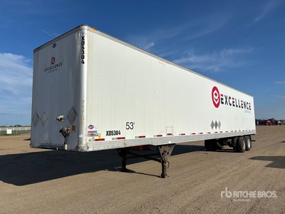 2009 Utility VS2DX 53 ft x 102 in T/A Van Trailer