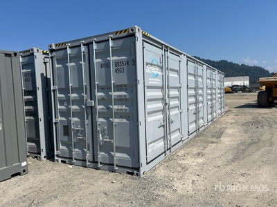 2025 40 ft High Cube Multi-Door Open-Sided Storage Container