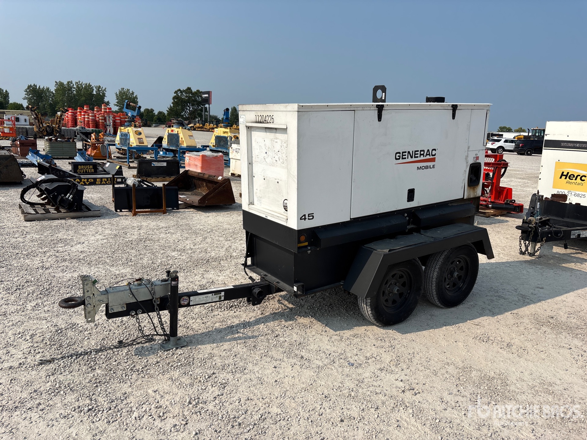 2021 Generac MMG45IF4 38 kW Mobile Generator Set