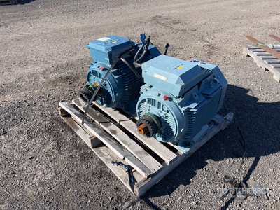 Quantity of (2) ABB 575 V, 63 kW Motor eléctrico