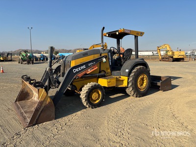 2016 John Deere 210LEP 4x4 Cargadora para trabajos de jardinería