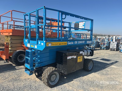 2014 Genie GS-3369RT Dual Fuel Schaarlift