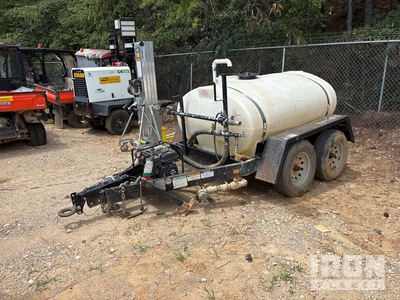 2017 Wylie EXP-500L-S 400 gal T/A Wassertank-Anhänger (Inoperable)