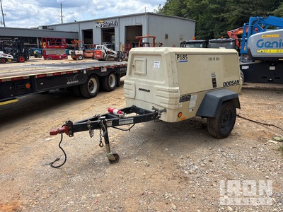 Doosan P185WDO 185 cfm Mobile Air Compressor
