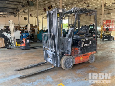 2015 Doosan BC25S-5 Cushion Tire 4300 lb Electric Forklift