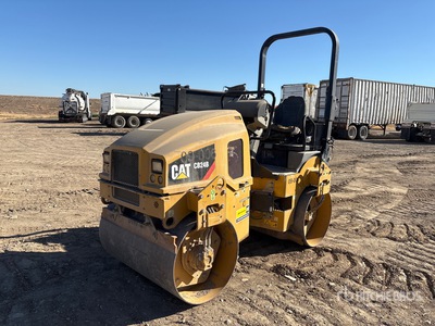 2017 Cat CB-24B Double Drum Roller