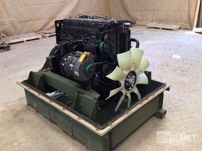 Cat C7 Turbo Diesel Engine w/Container