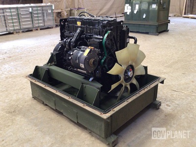 Cat C7 Turbo Diesel Engine w/Container
