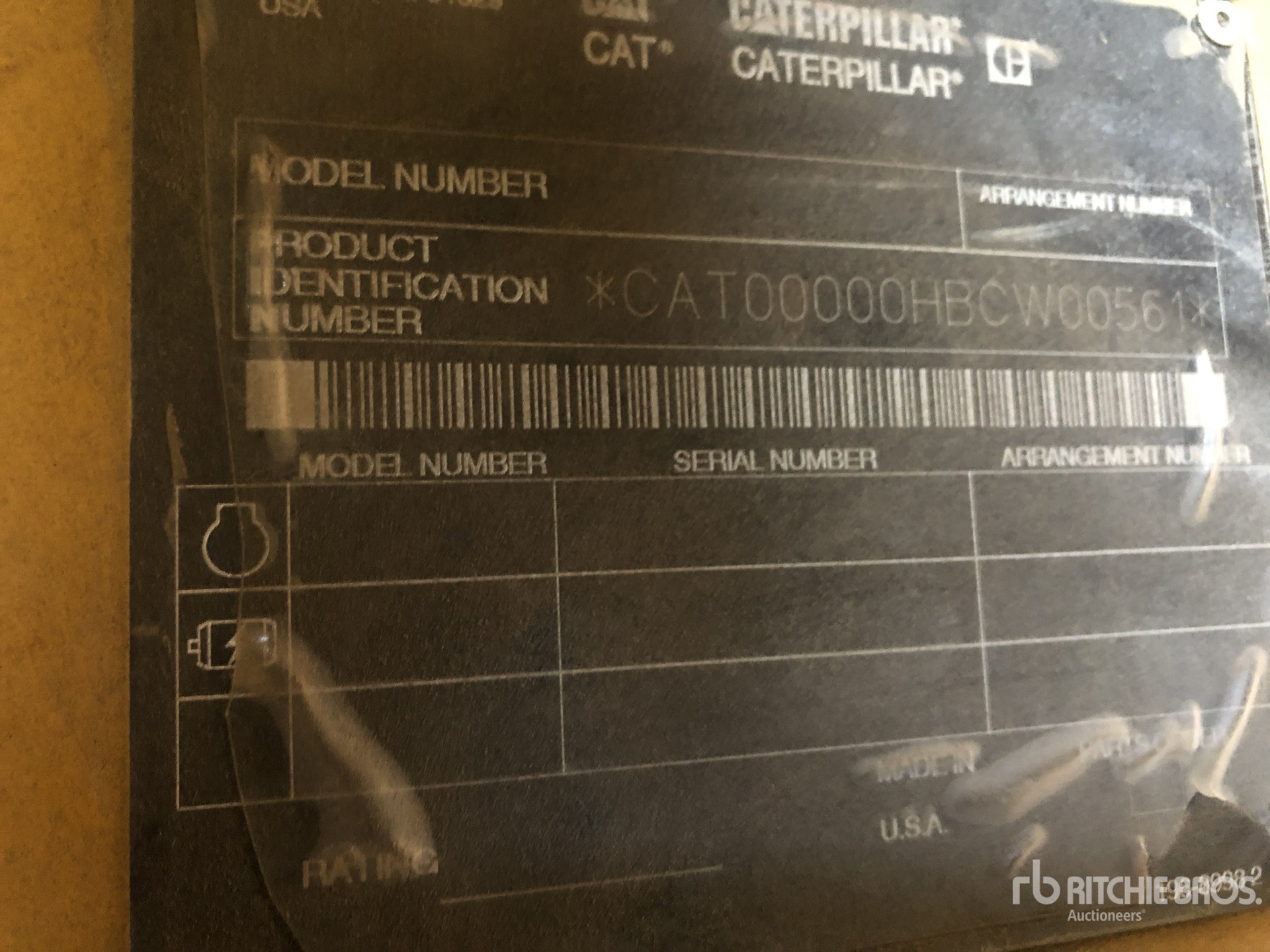 2002 Cat 635 kW Containerized Generatore