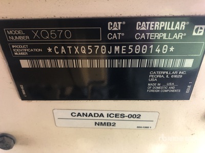 Cat XQ570 Generador